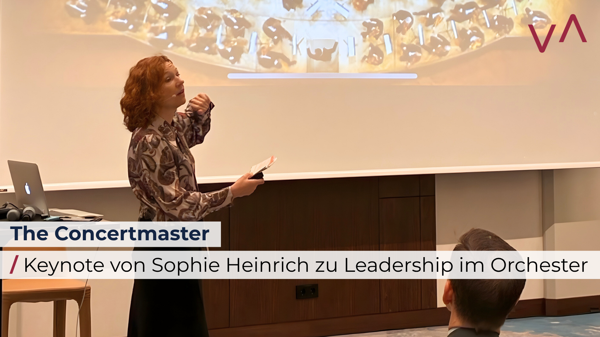 The Concertmaster: Keynote von Sophie Heinrich zu Leadership im Orchester