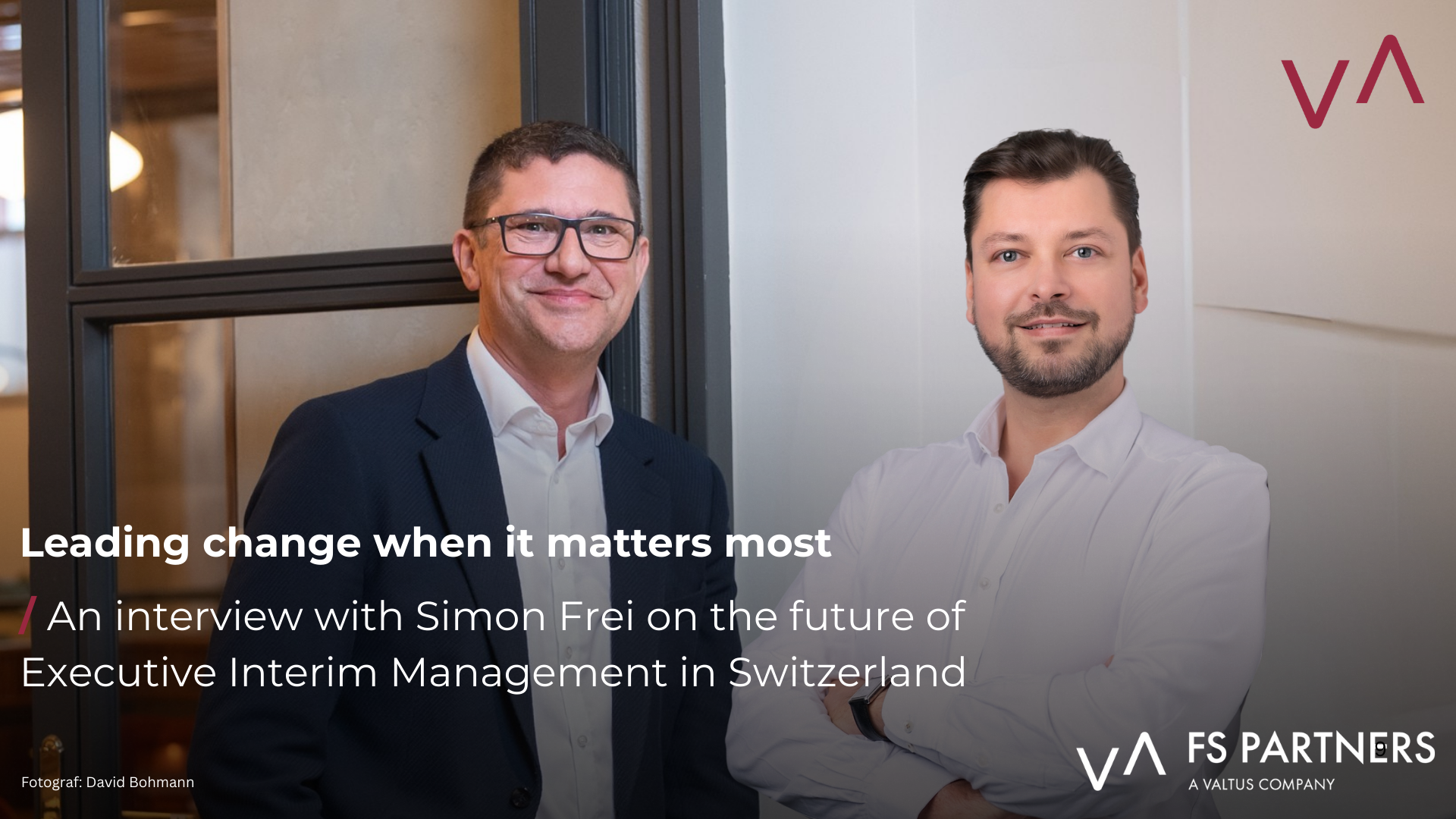 Leading change when it matters most: An interview with Simon Frei on the future of Executive Interim Management in Switzerland